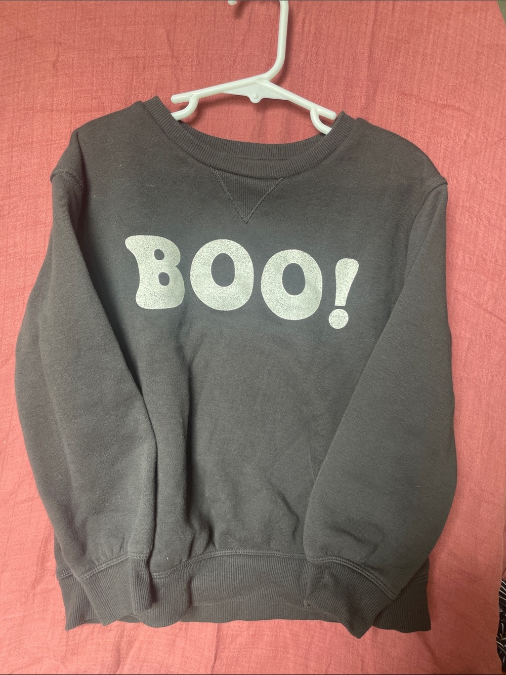 Little Co. 'BOO!' Sweatshirt